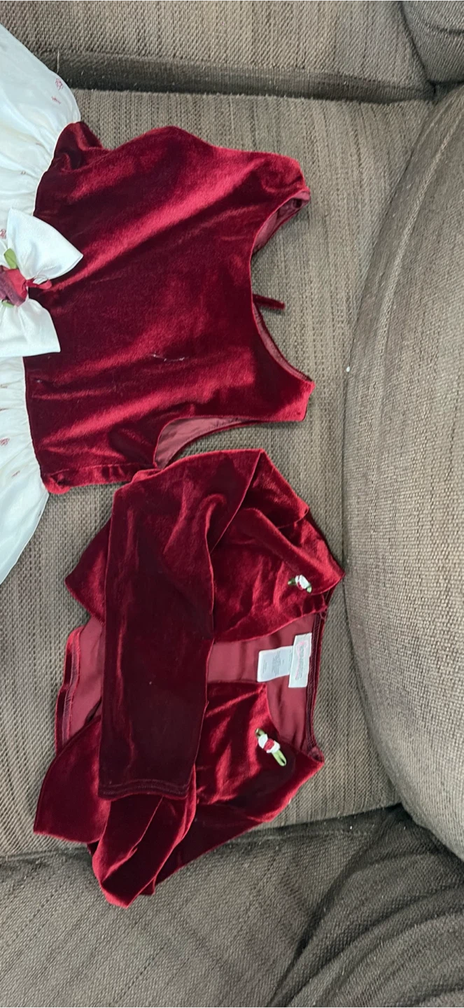 Youngland Holiday Dress with Bolero Jacket, 6X - photo 5