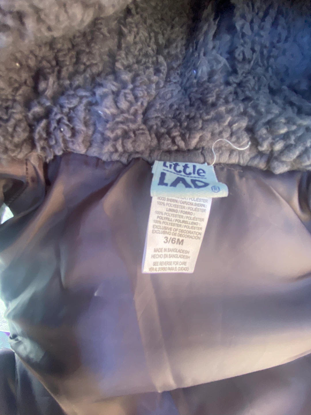 4/$10 Little Lad Cool Dude Puffer Vest Kids 3-6M - photo 2
