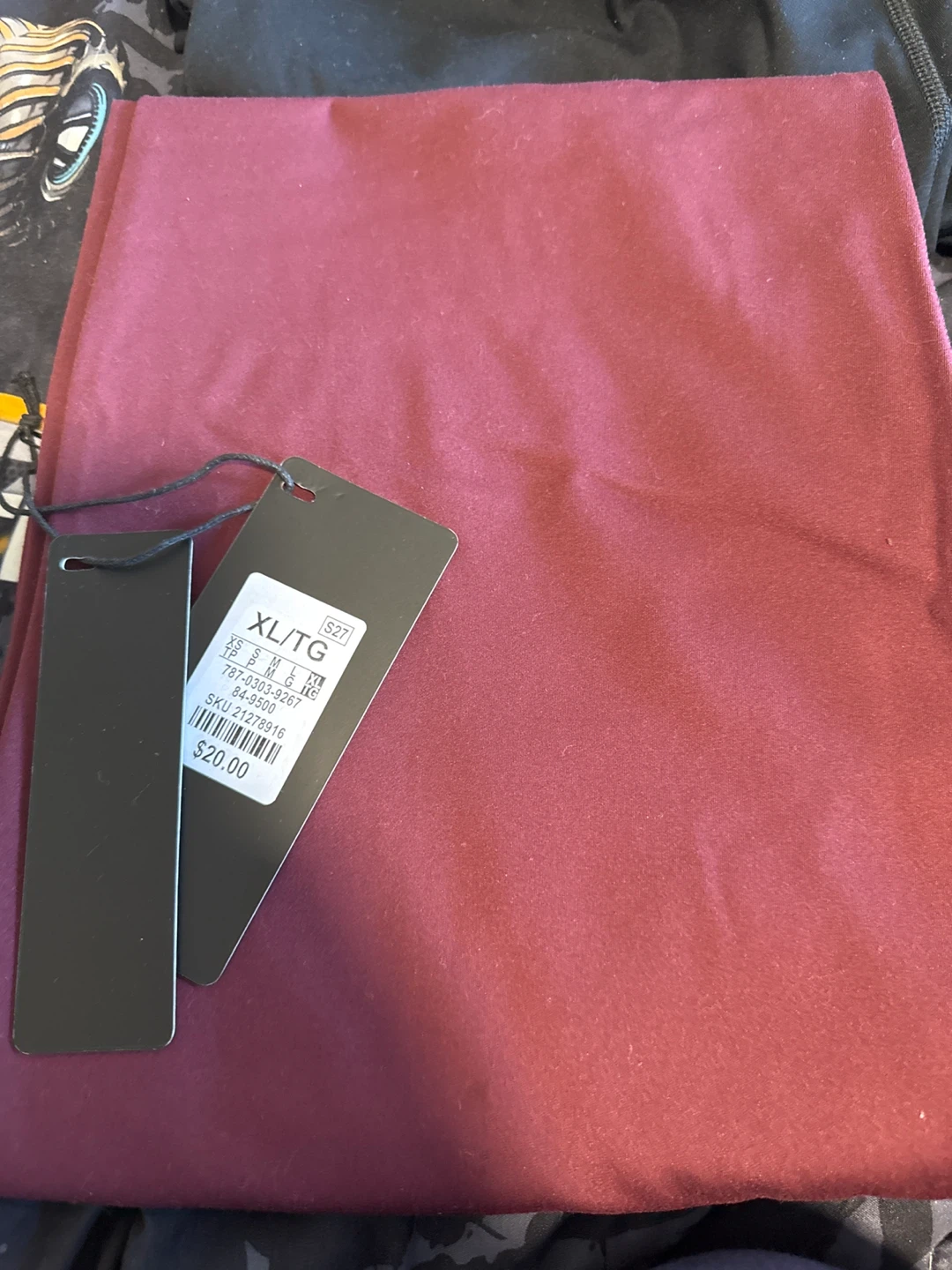 Maroon leggings Size XL