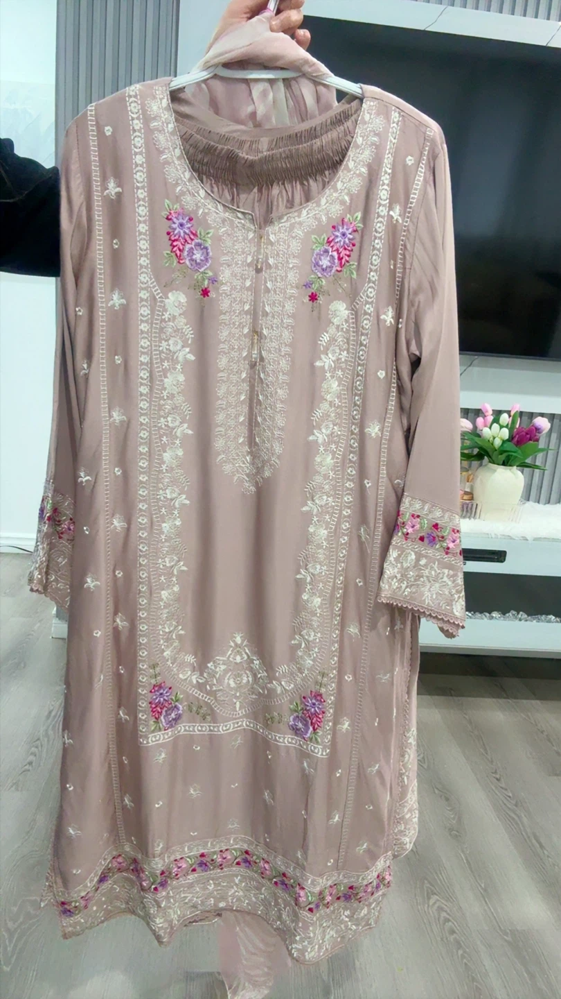 3 pcs Pakistani dress xl large