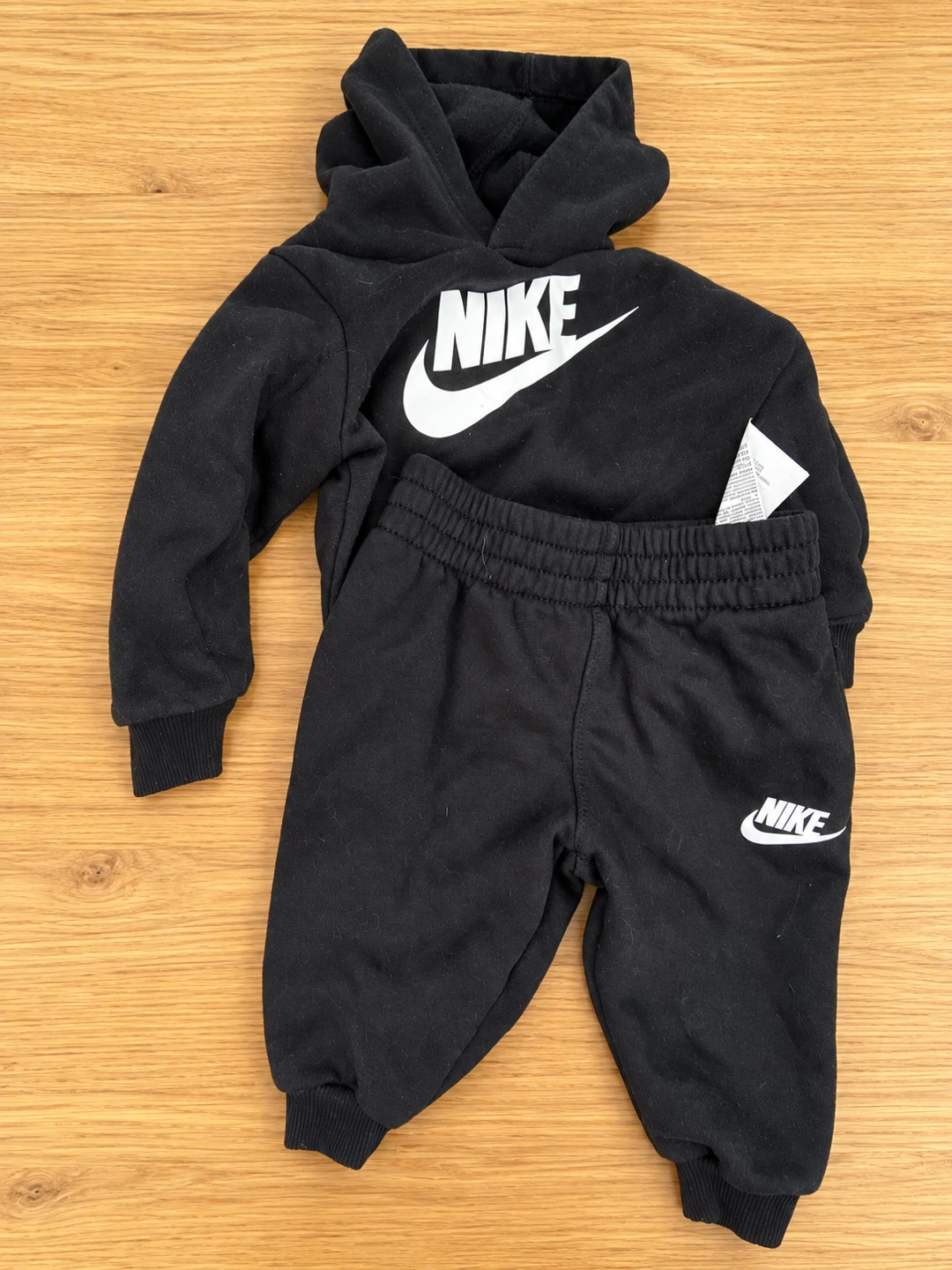 4/$10 Nike Black Hoodie and Jogger Set 12M
