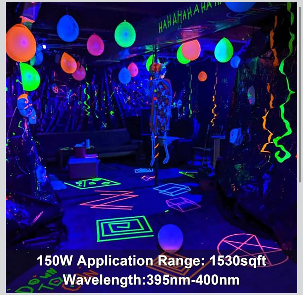150W UV Black Light Floodlights - photo 2