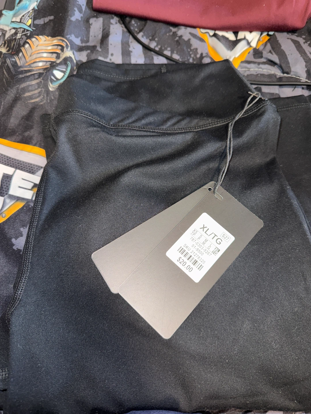 New Black Leggings Size XL