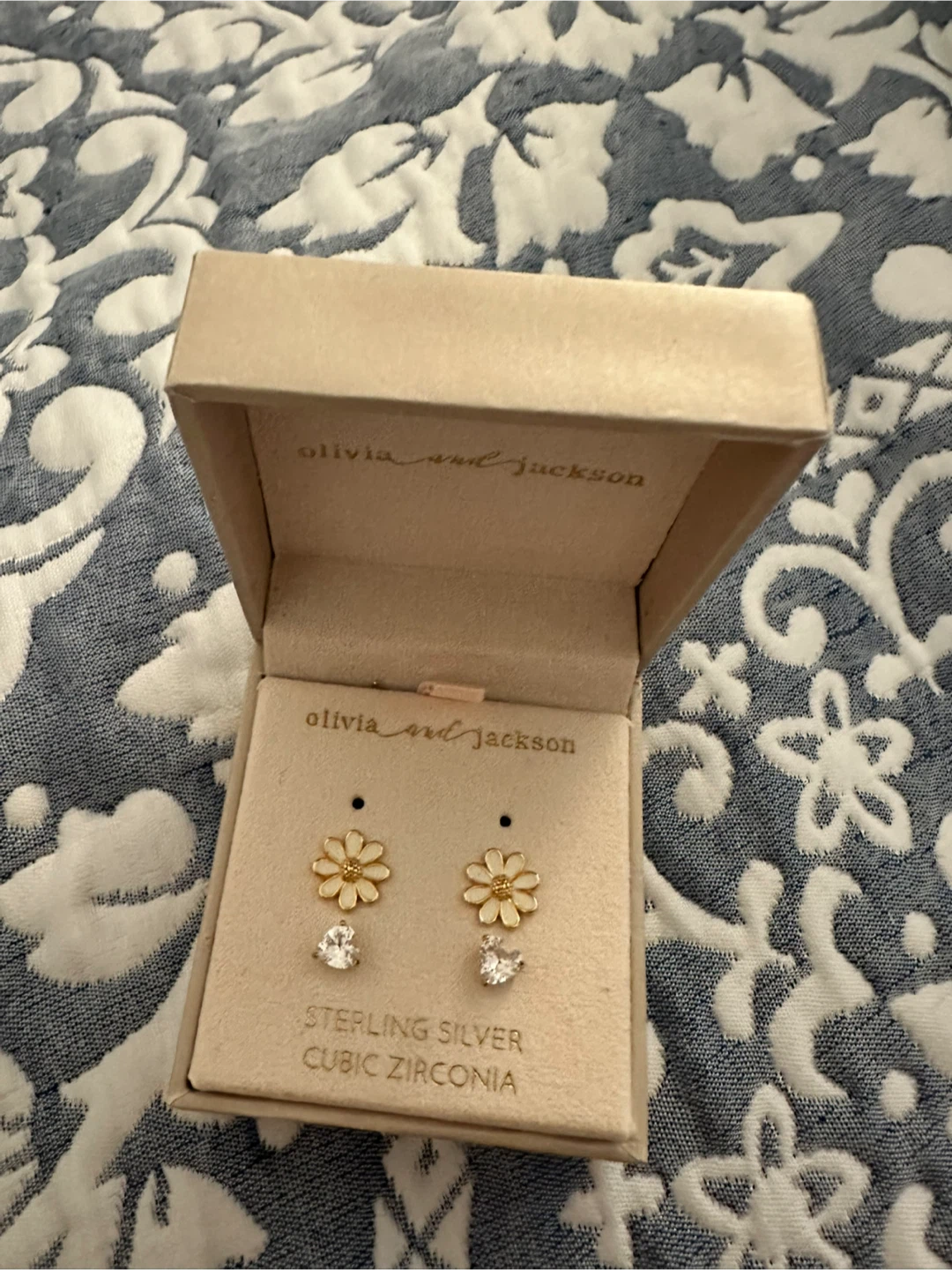 Olivia and Jackson Daisy Earrings