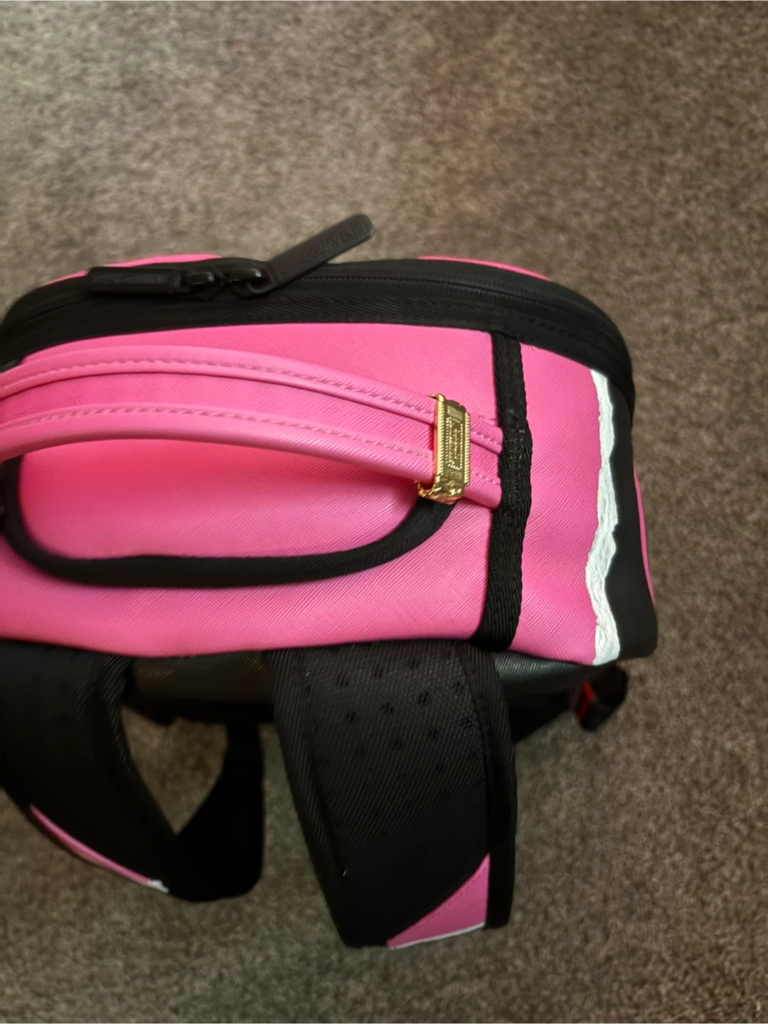 Sprayground Pink Shark Backpack - photo 2