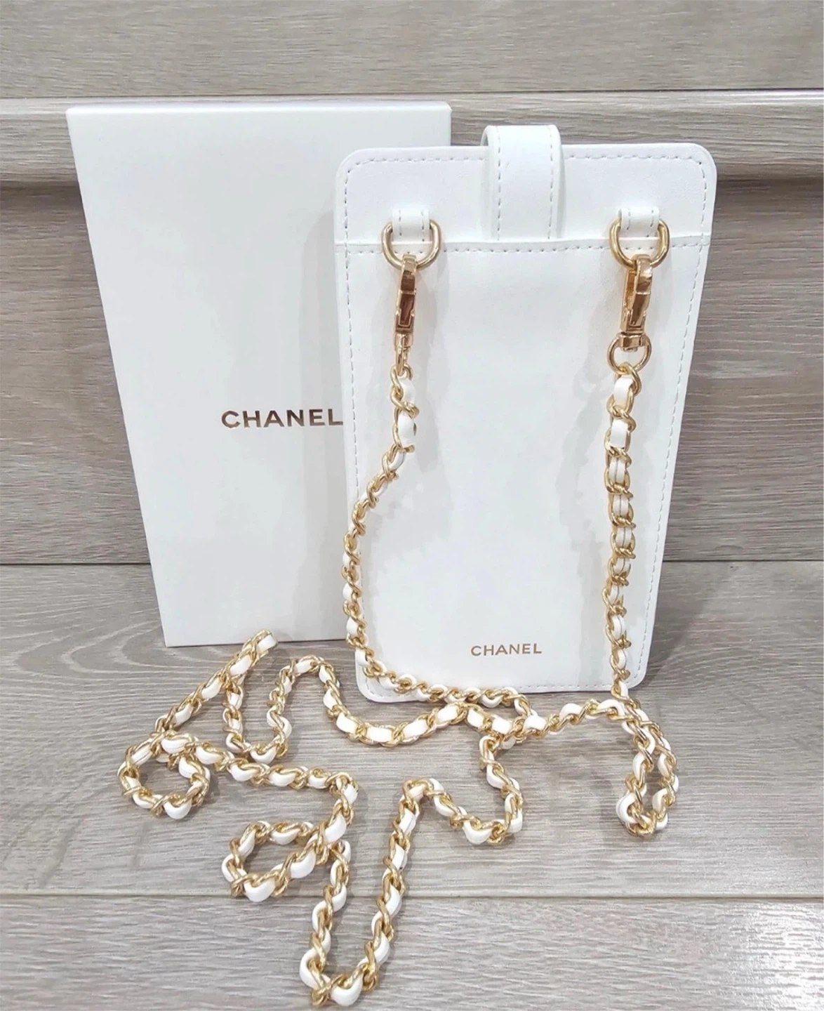 Chanel Style Phone Holder & Card Holder Crossbody Bag - photo 5