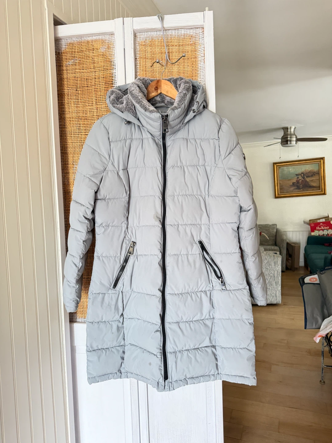 Andrew Marc Stretch Puffer Jacket