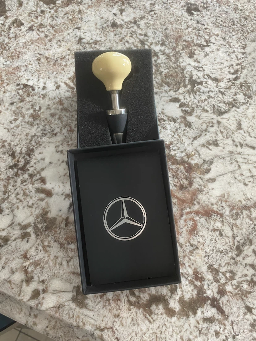 Mercedes-Benz Gear Shift Knob Style Wine Stopper - photo 2