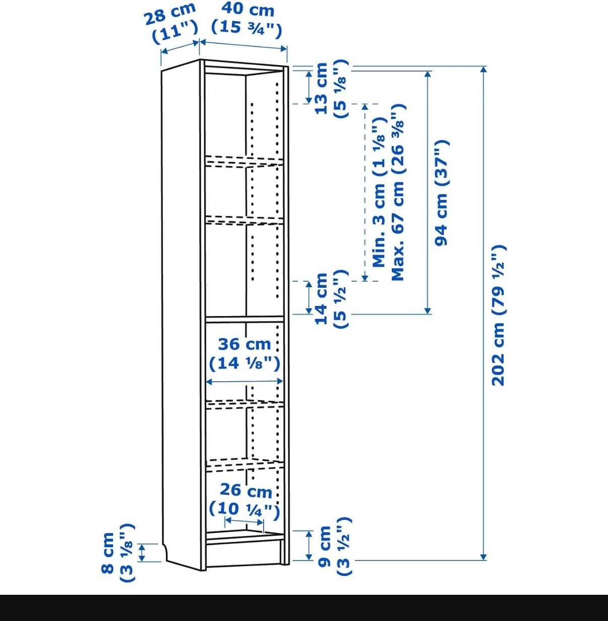 IKEA BILLY Bookcase - photo 2
