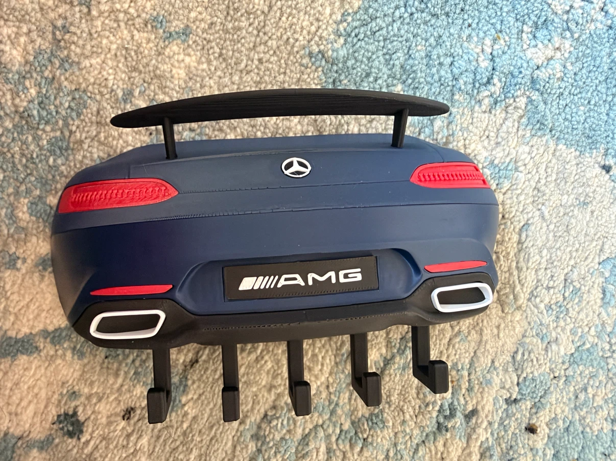 Mercedes-AMG Car Rear Wall Hook Organizer - photo 2