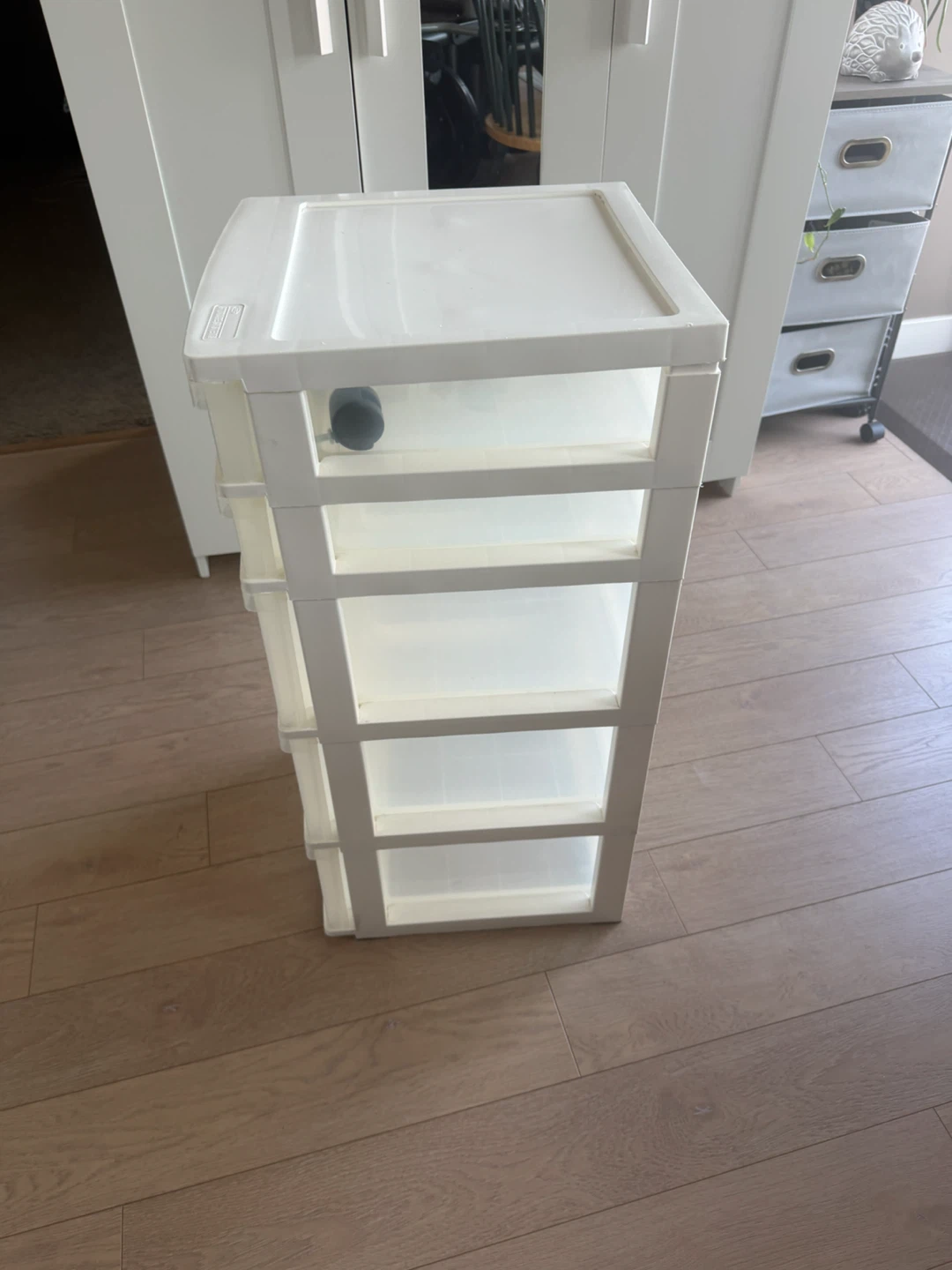 Large Sterilite 5-Drawer Plastic Storage Tower - photo 2