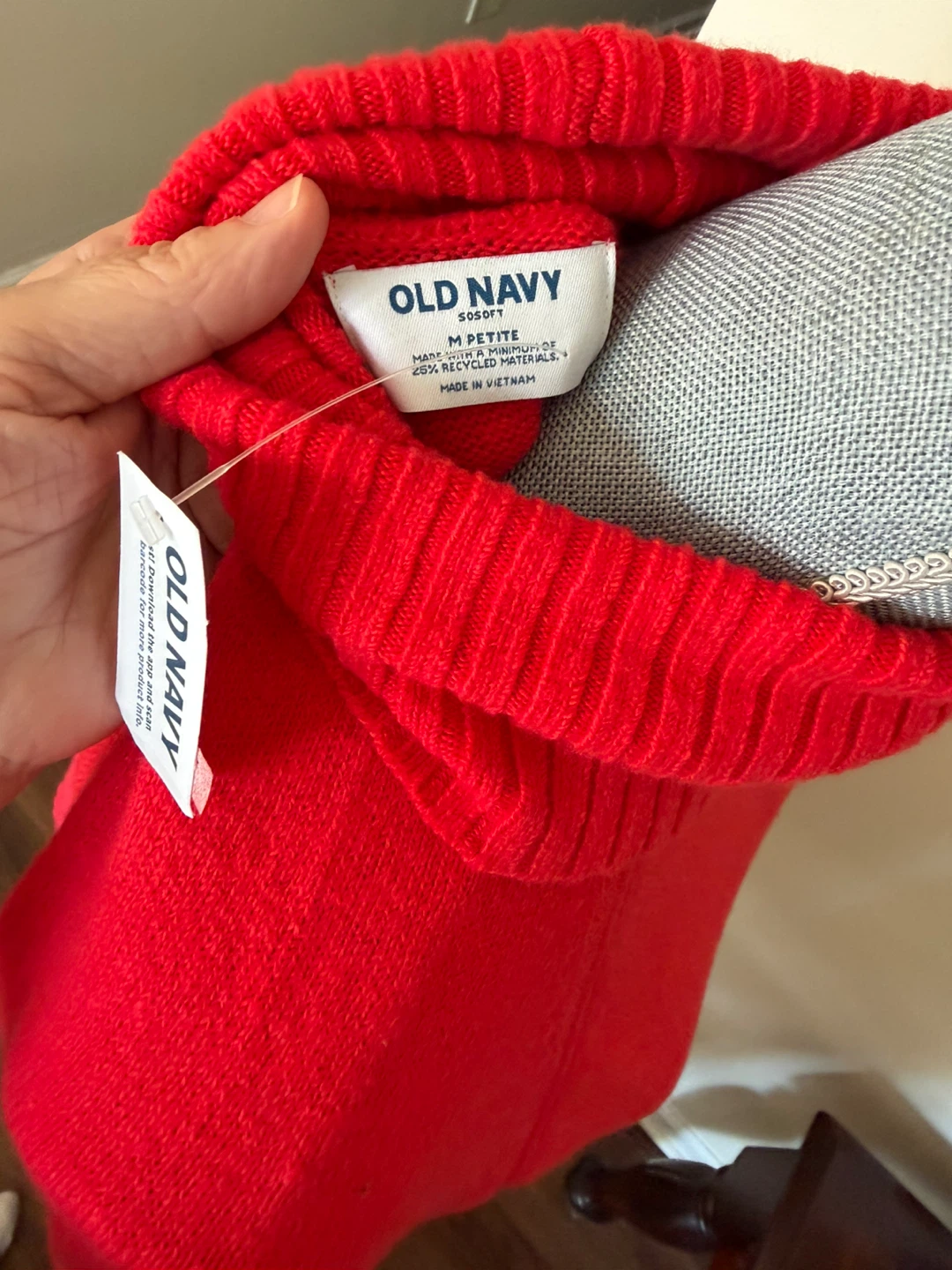 Old Navy SoSoft Turtleneck Sweater Red - photo 3