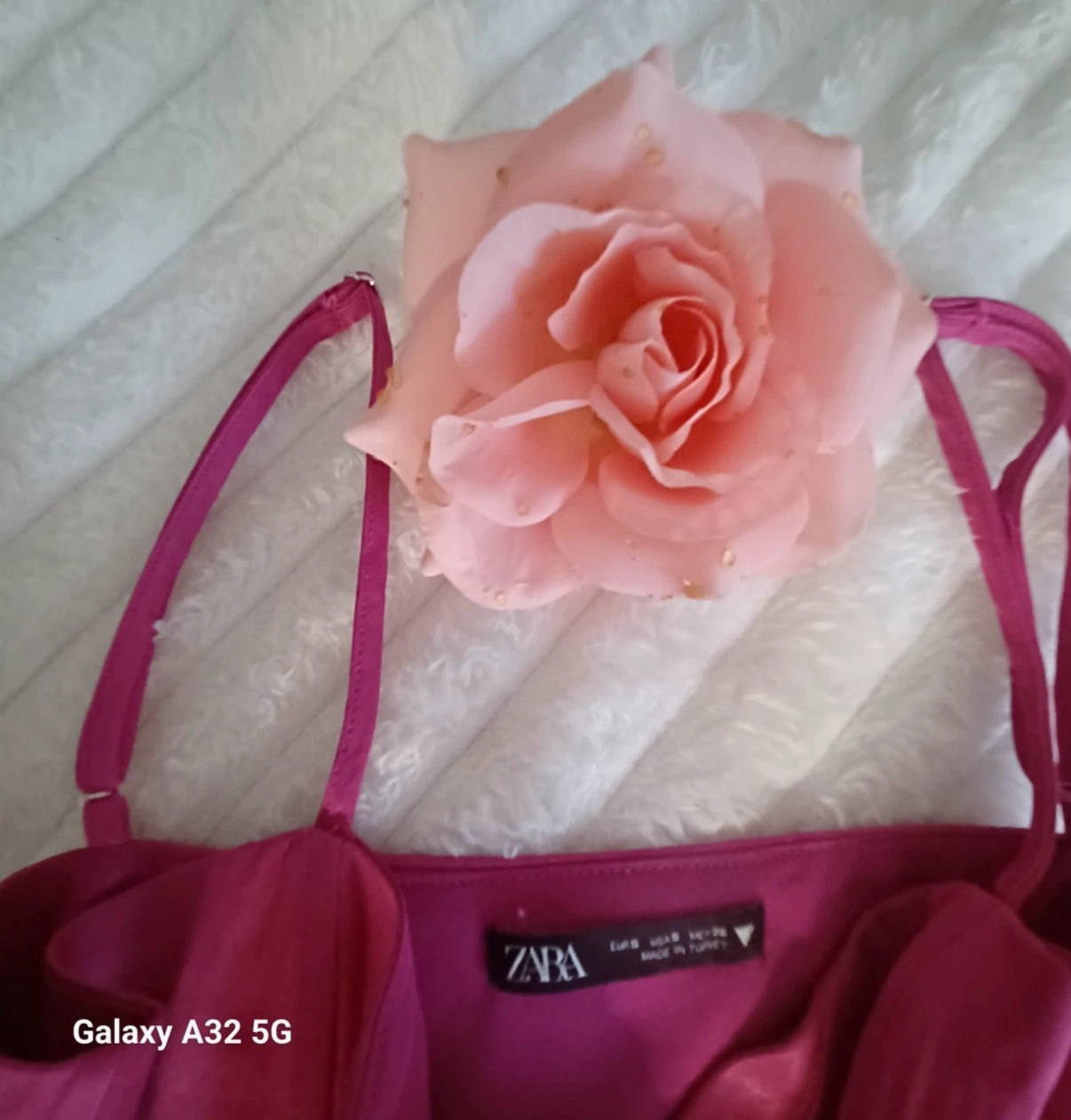 Zara Pink Corset Style Crop Top - photo 3