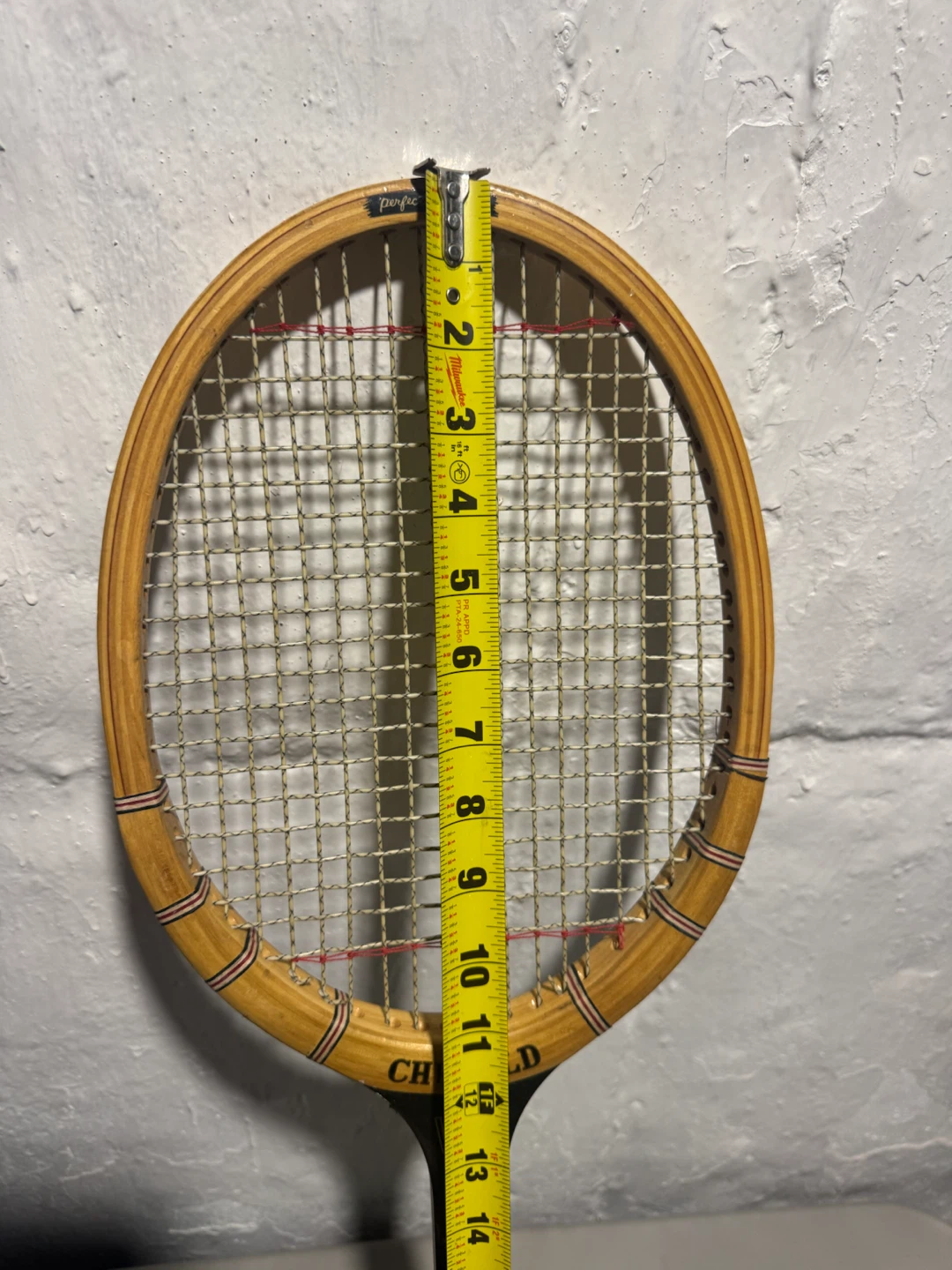 Vintage Chemold Victor Wood Tennis Racket - photo 4