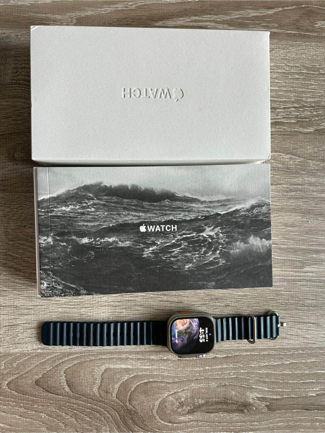 Apple Watch Ultra with Ocean Band