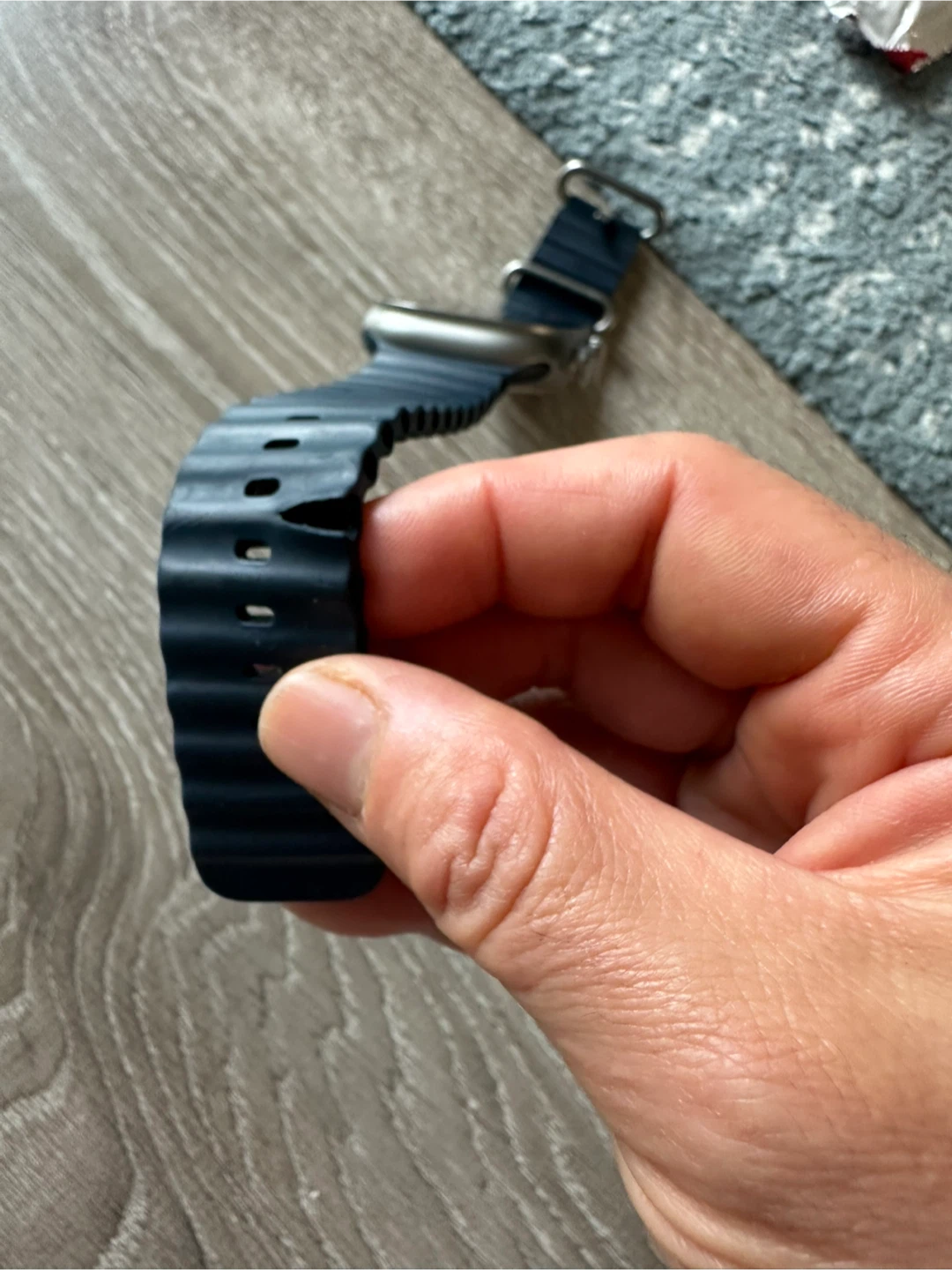 Apple Watch Ultra with Ocean Band - photo 2