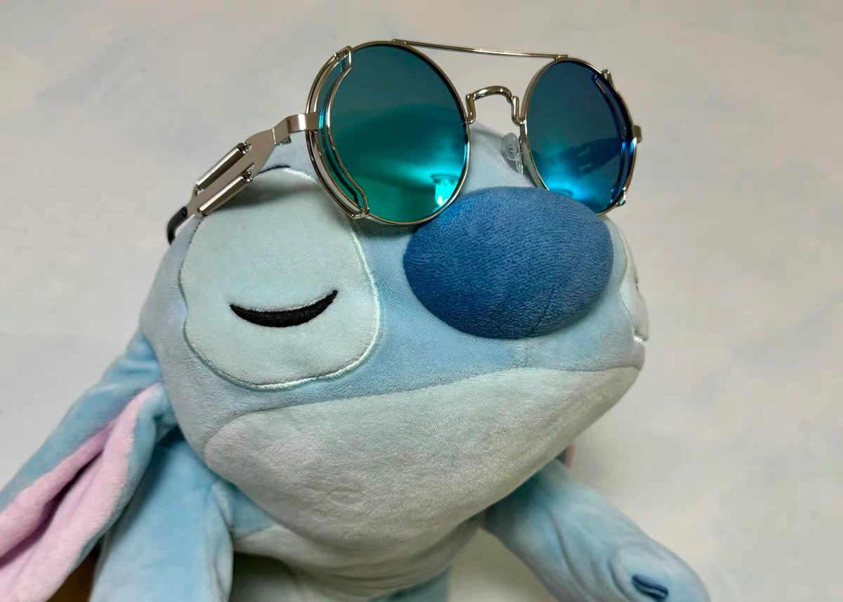 Boyseen Round Blue Mirror Sunglasses - photo 2