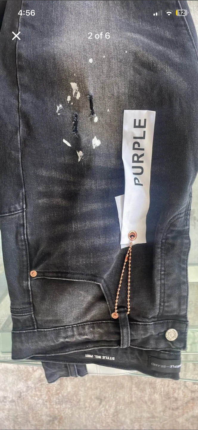 Purple Brand P001 Distressed Jeans - photo 2