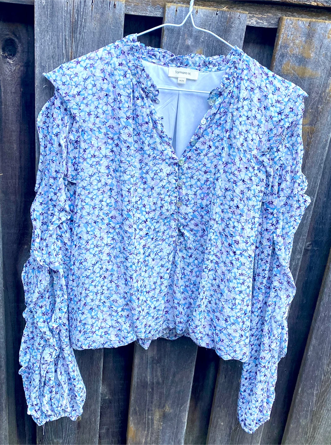 Tamara H. Floral Blouse Size Medium