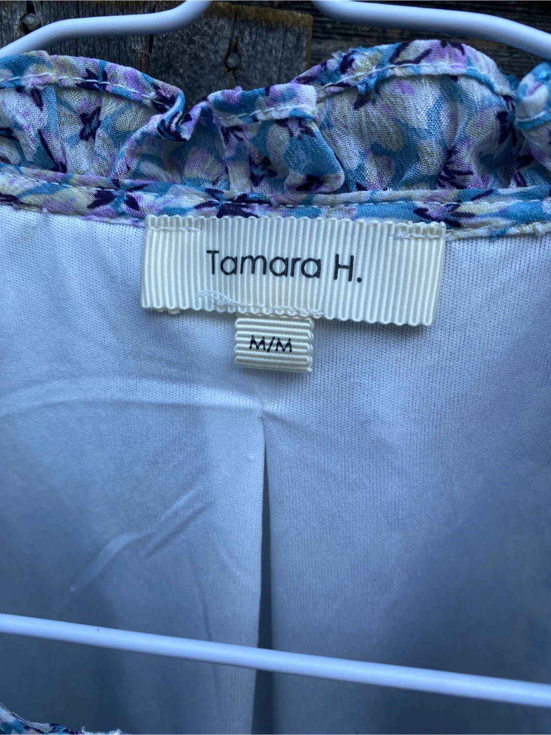Tamara H. Floral Blouse Size Medium - photo 3