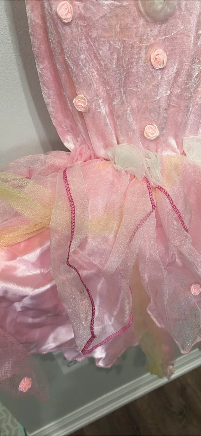 Pink Fairy Costume Dress Size Medium - photo 3