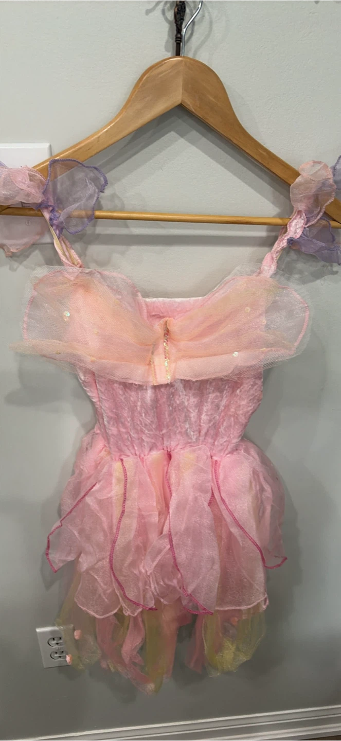 Pink Fairy Costume Dress Size Medium - photo 4