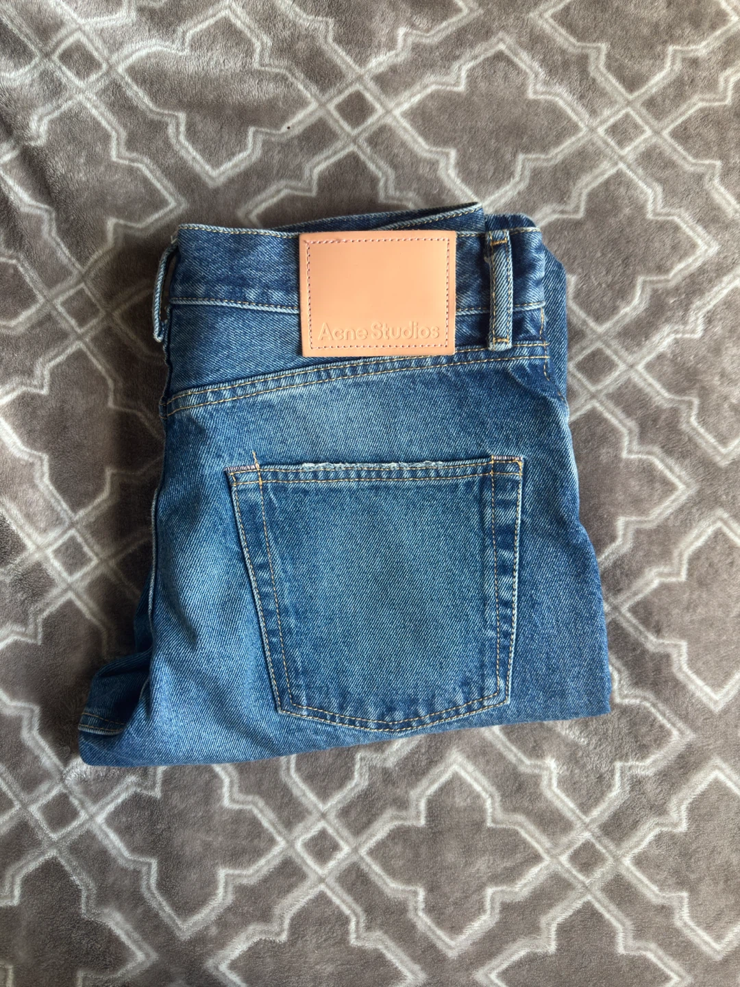 Acne Studios Blue Denim Jeans