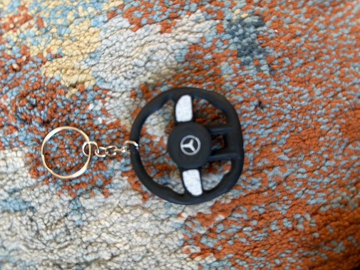 Mercedes-Benz Steering Wheel Keychain