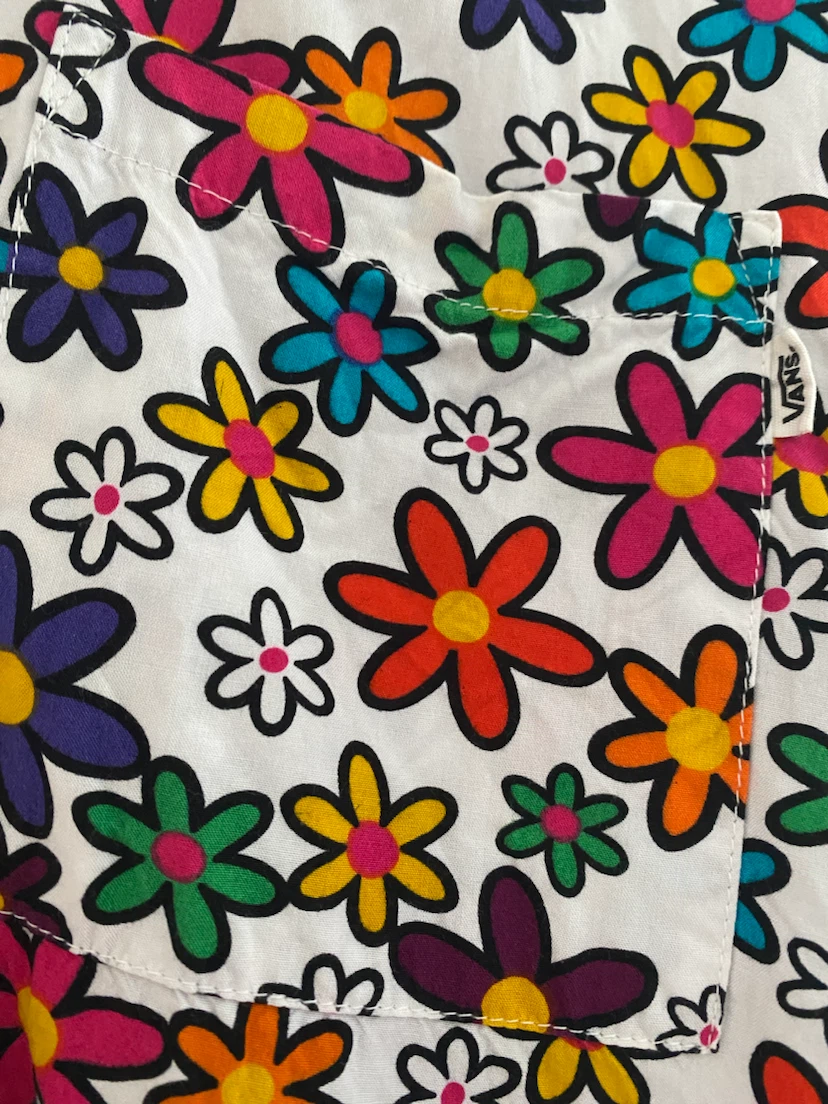 Vans Floral Print Short Sleeve Shirt - photo 2