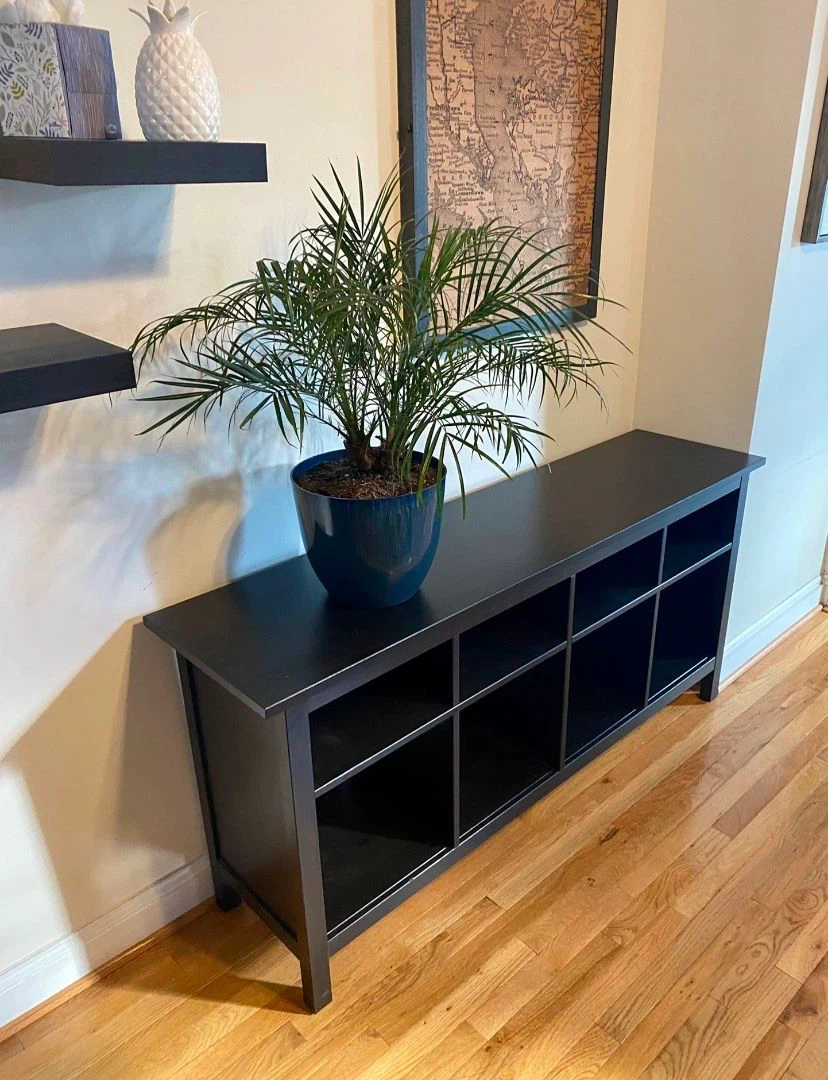 IKEA Storage shelf cubic black brown - photo 2