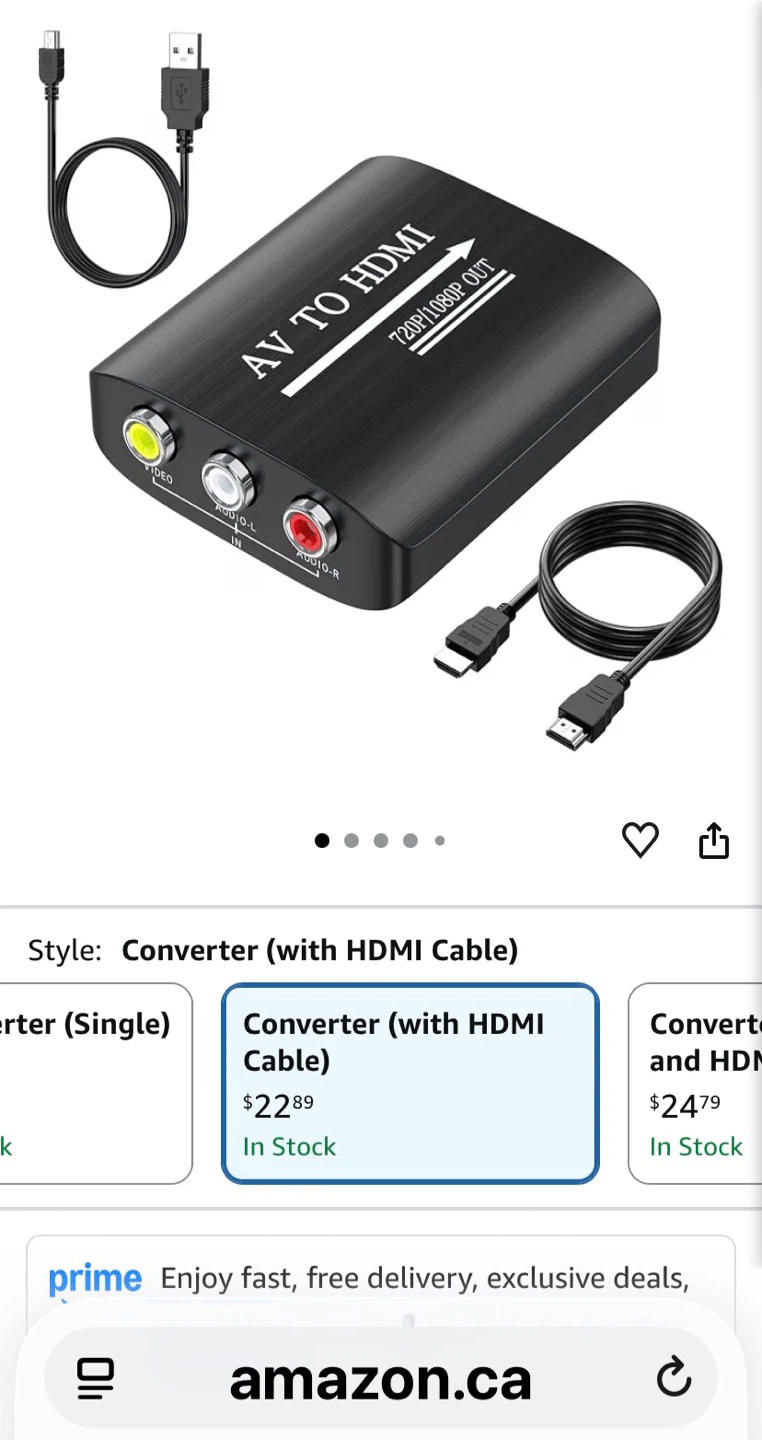 AV to HDMI Converter - photo 2