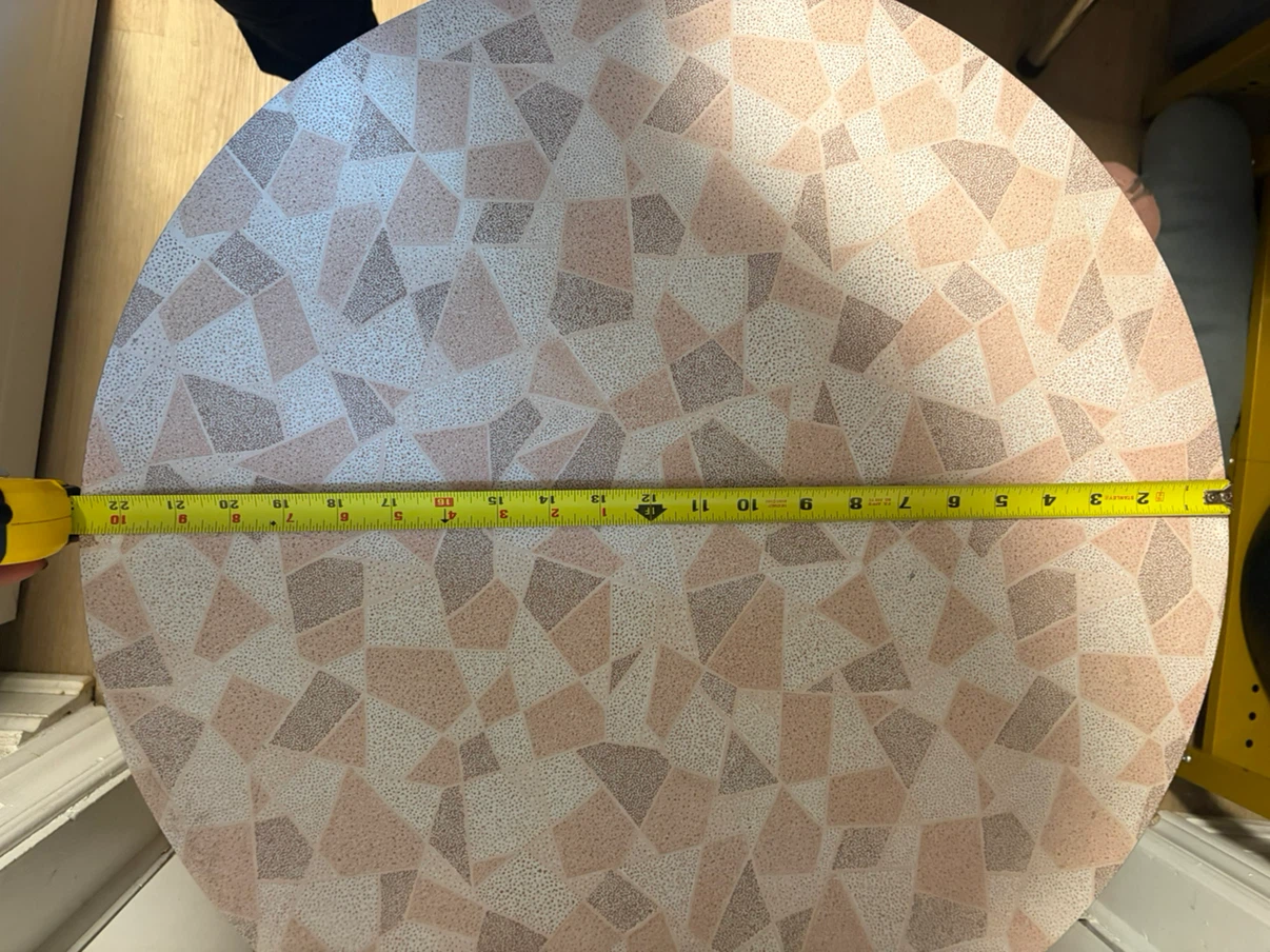 Vintage Mosaic Pattern Side Table - photo 2