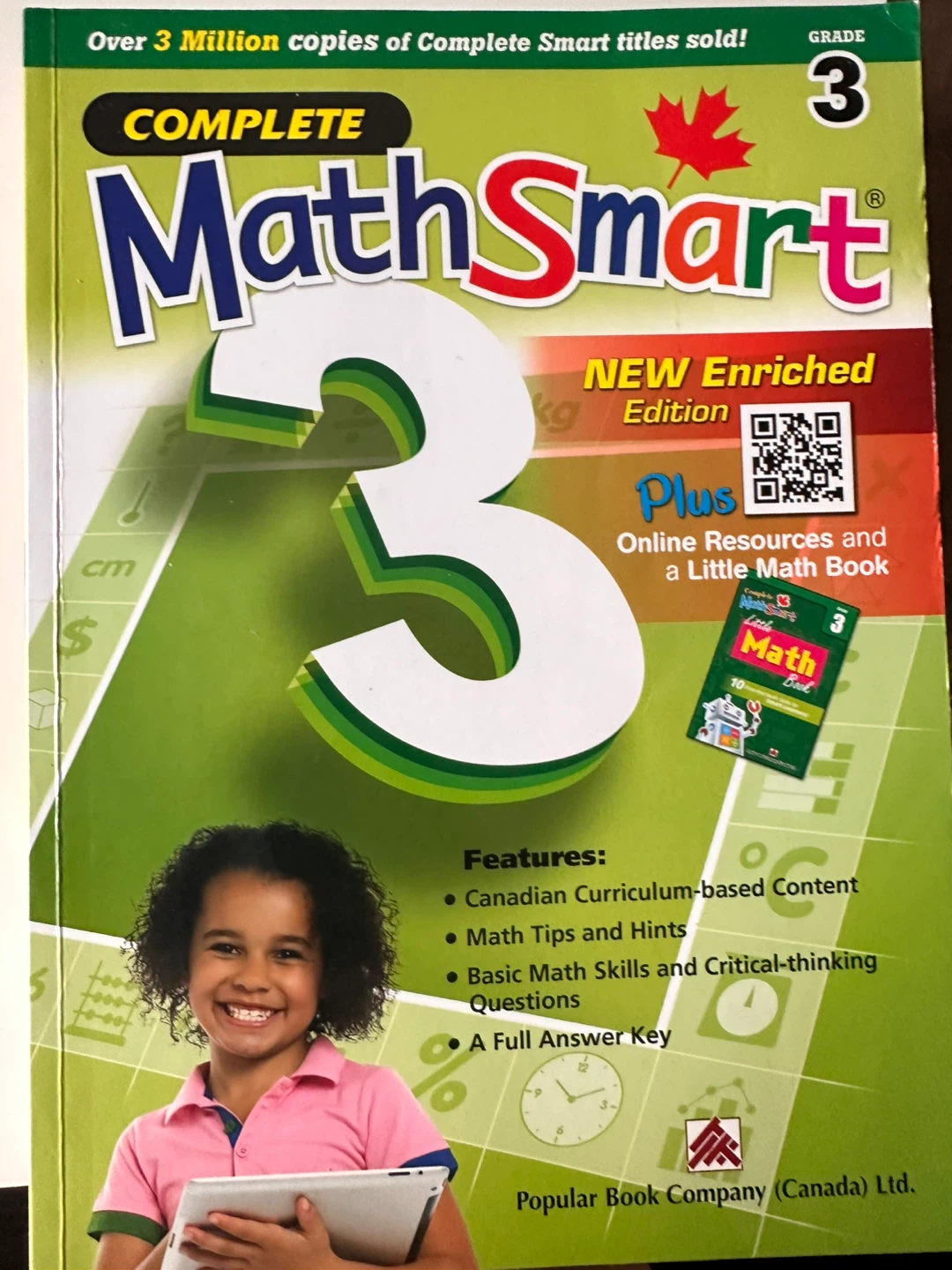 Grade 3 MathSmart and Canadian Curriculum Books