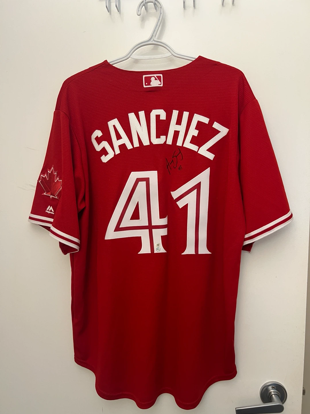 Aaron Sanchez Signed Jersey