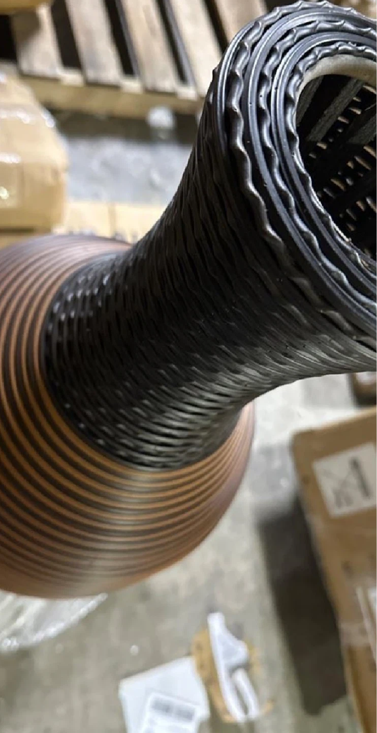 Tall Ribbed Floor Vase - photo 4