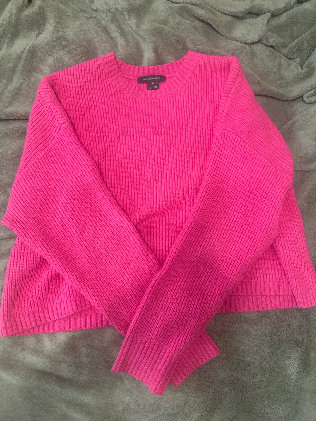 French Connection Hot Pink Sweater