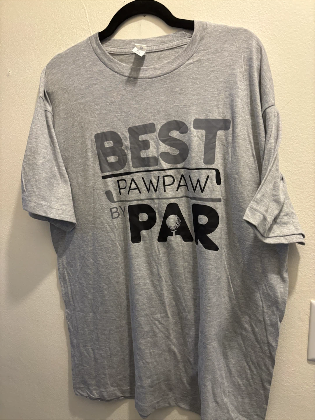 NEW-Best Pawpaw By Par Golf T-Shirt-Size XL