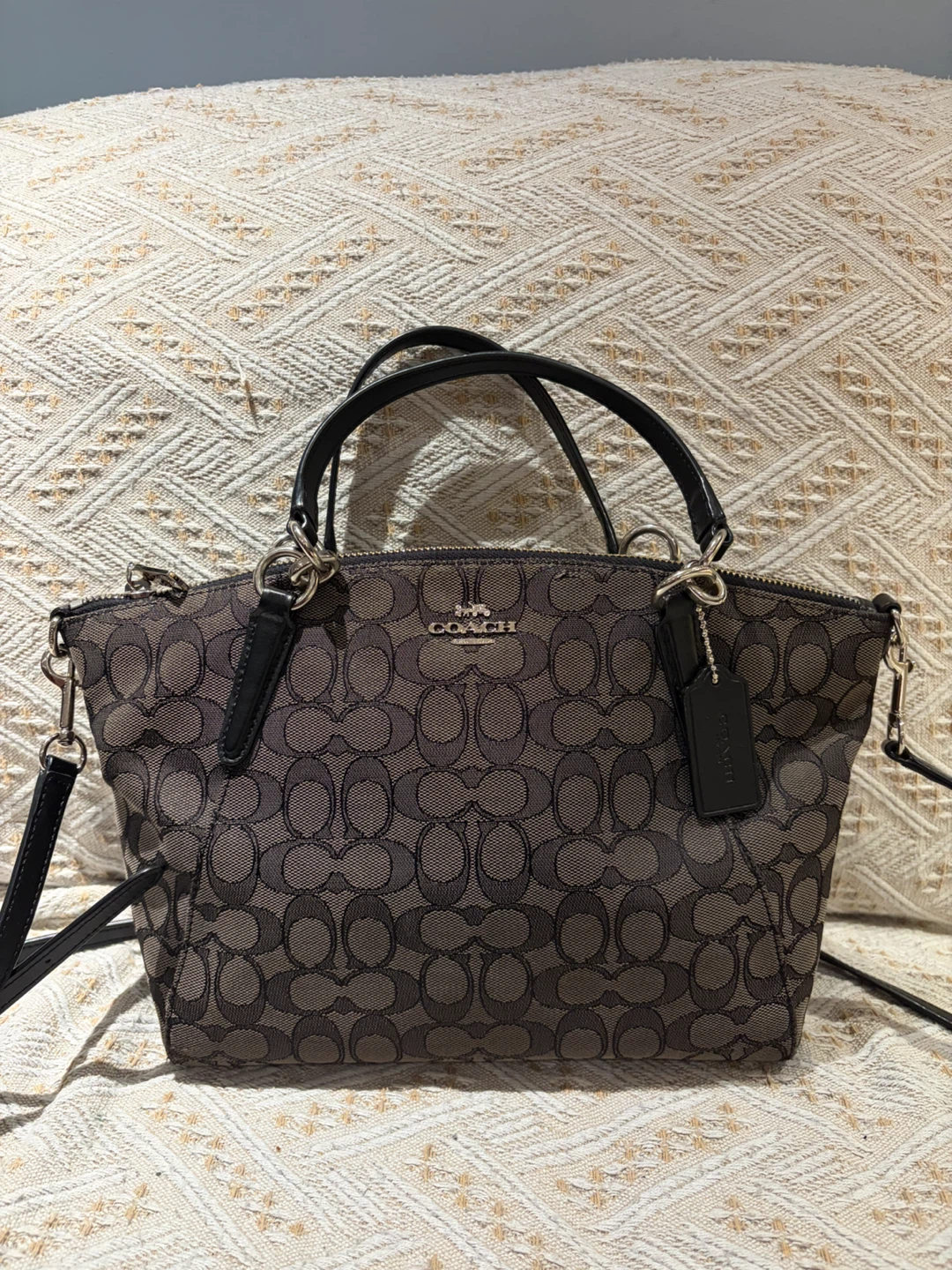 Coach Signature Canvas Tote Bag