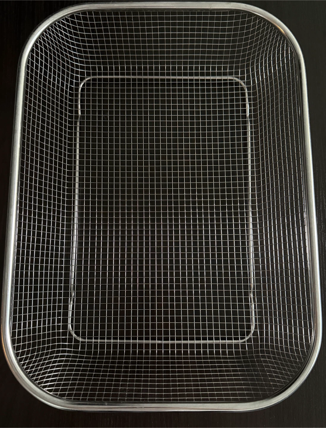 Stainless Steel Rectangular Wire Basket