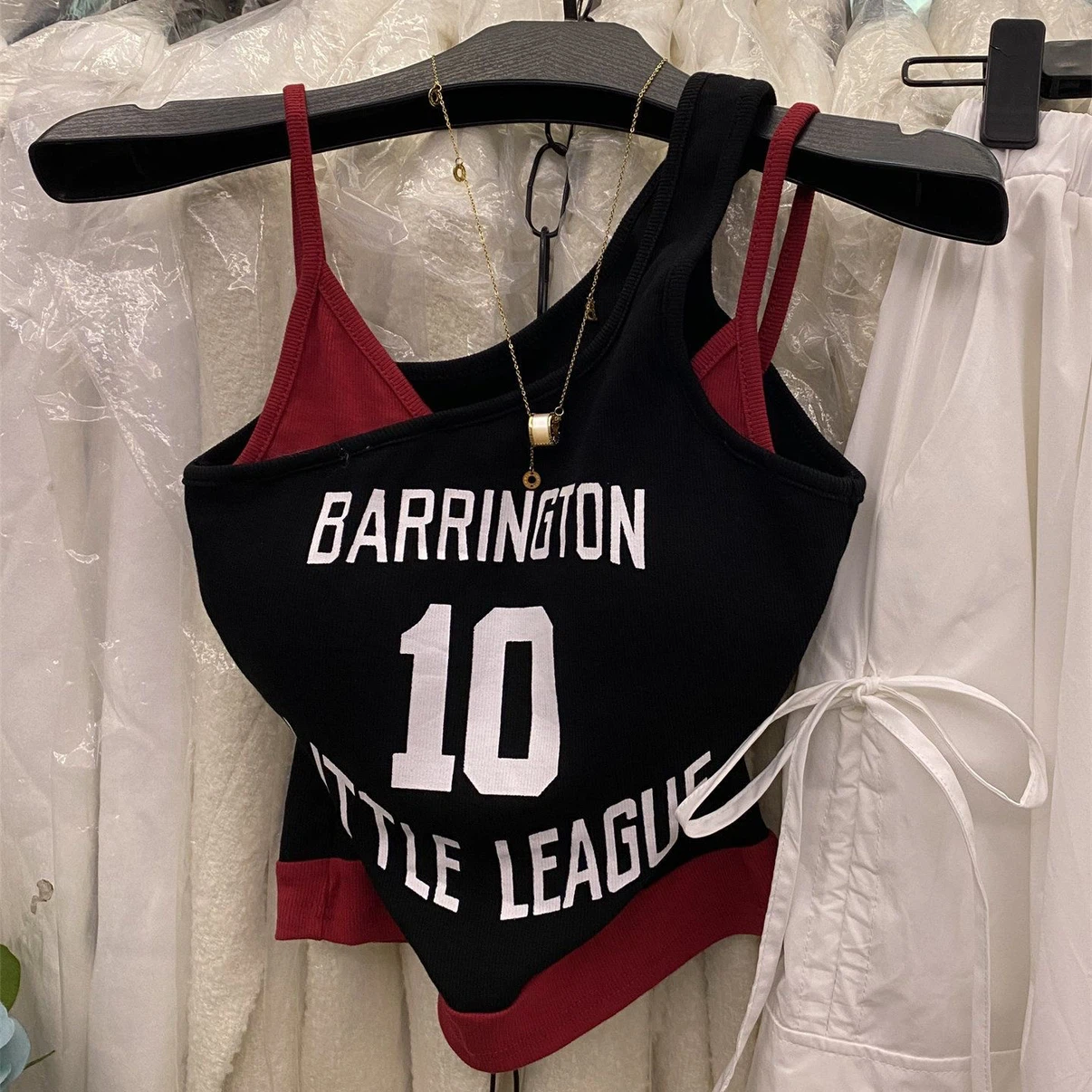 Barrington Little League Number 10 Jersey Top