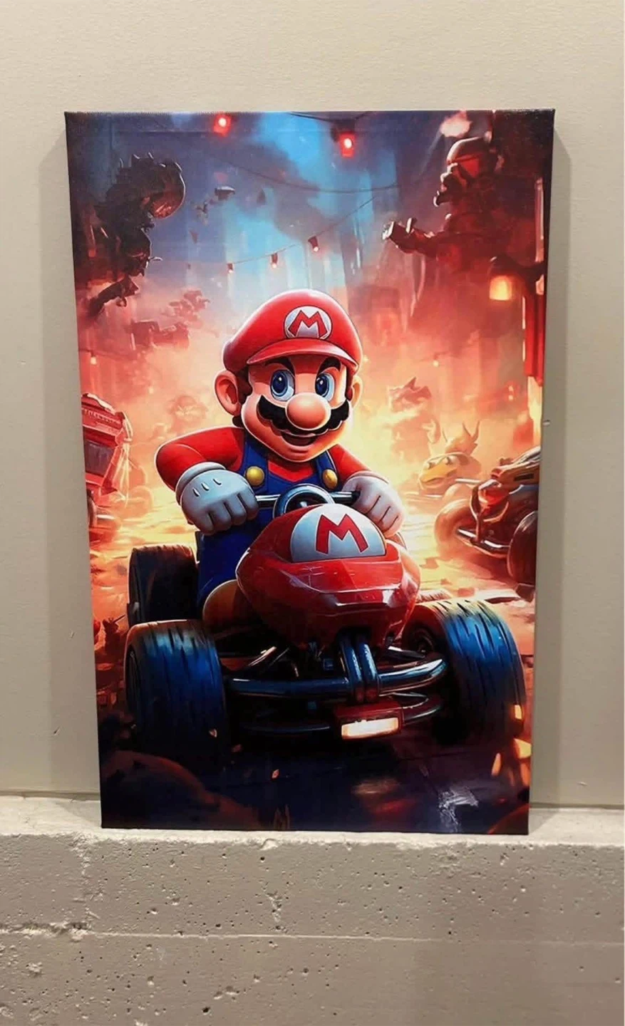Mario Kart Canvas Print
