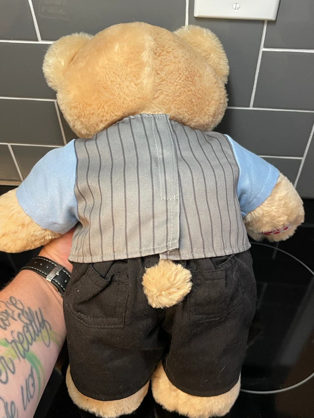 Build-a-Bear Teddy Bear (with outfit) - photo 2