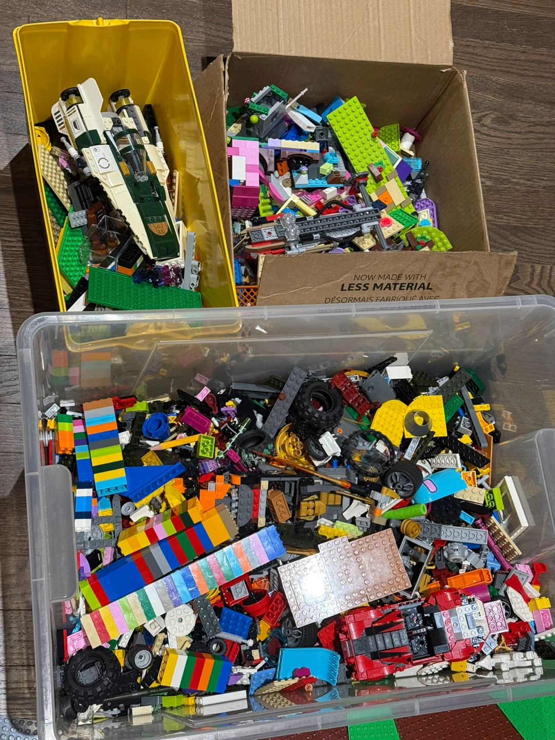 Large Collection of LEGO Bricks and Plates - photo 2