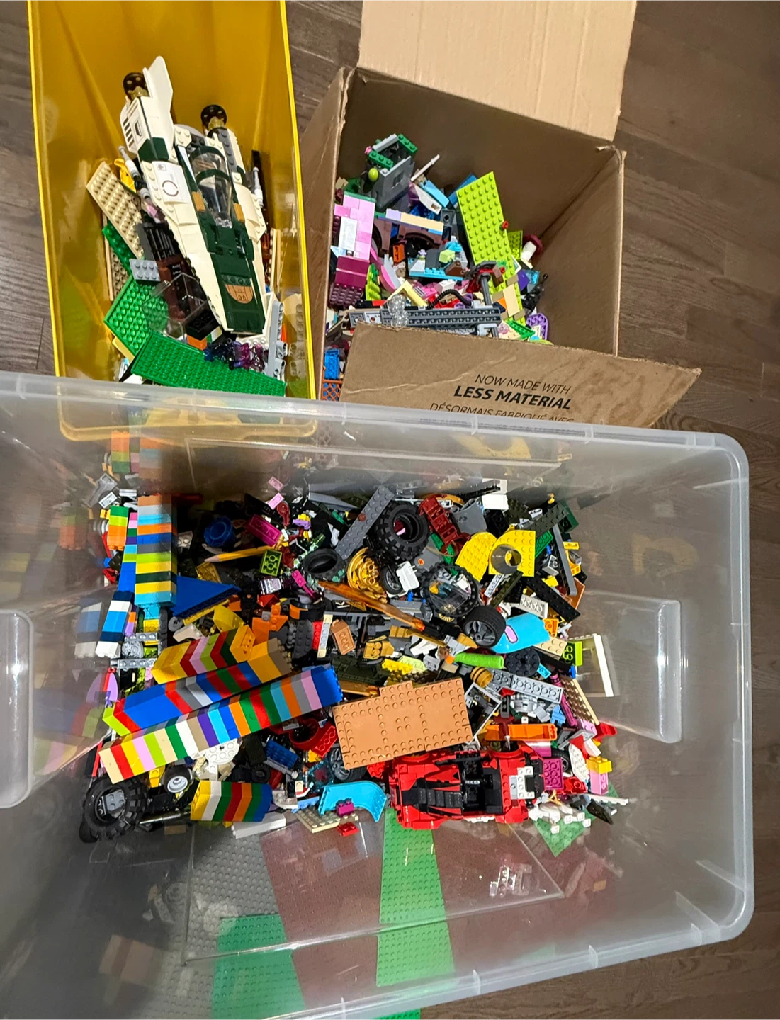 Large Collection of LEGO Bricks and Plates - photo 3