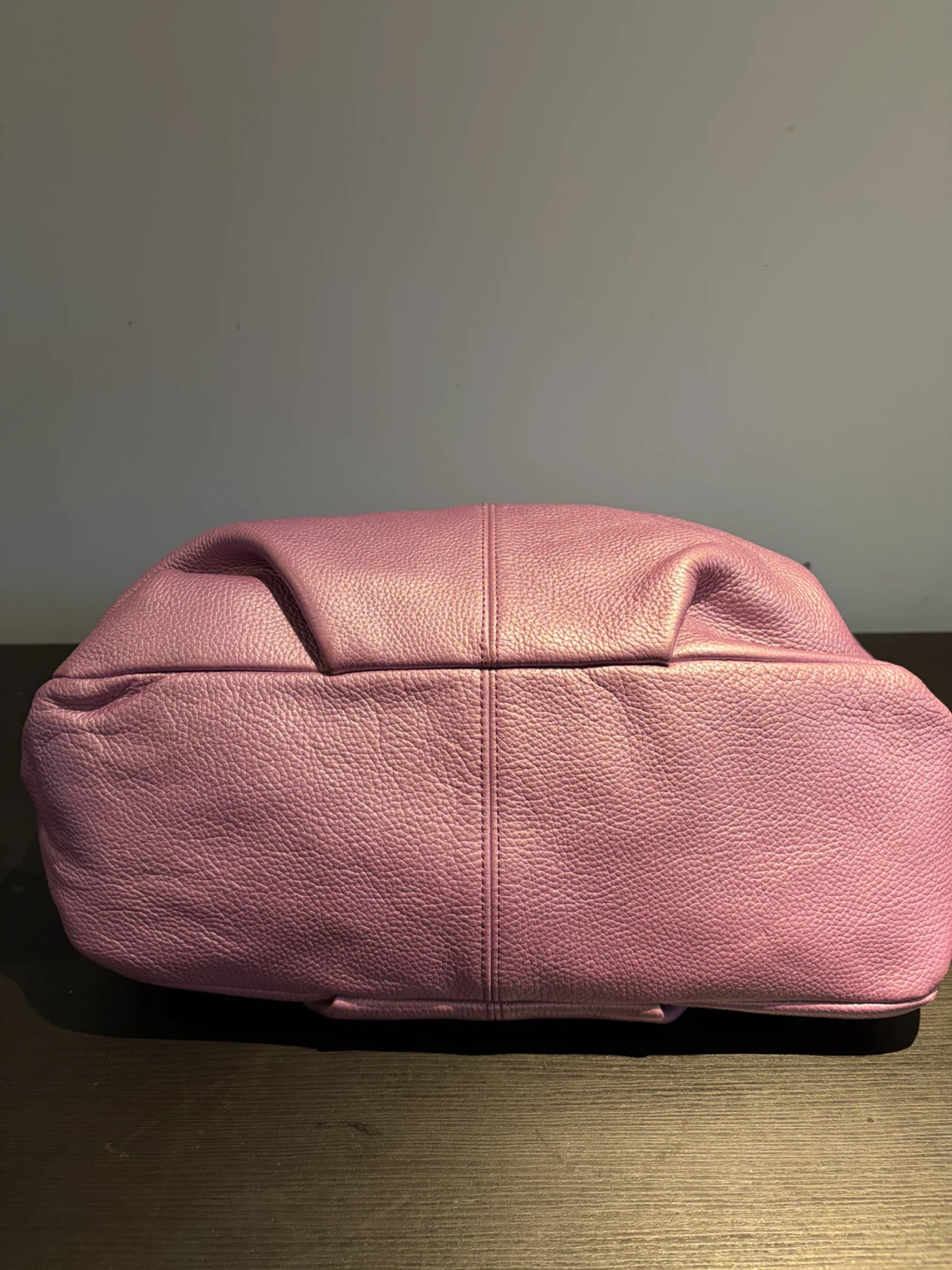Coach Brooke Lilac Purple Metallic Leather Hobo Bag - photo 4