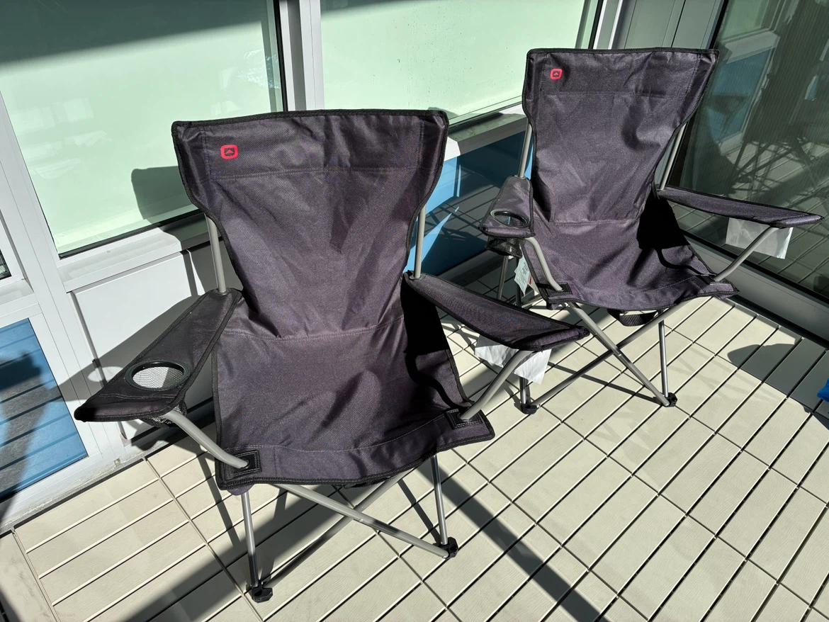 Outbound Camping Chair x 2 ⚠️FIRST READ - photo 2