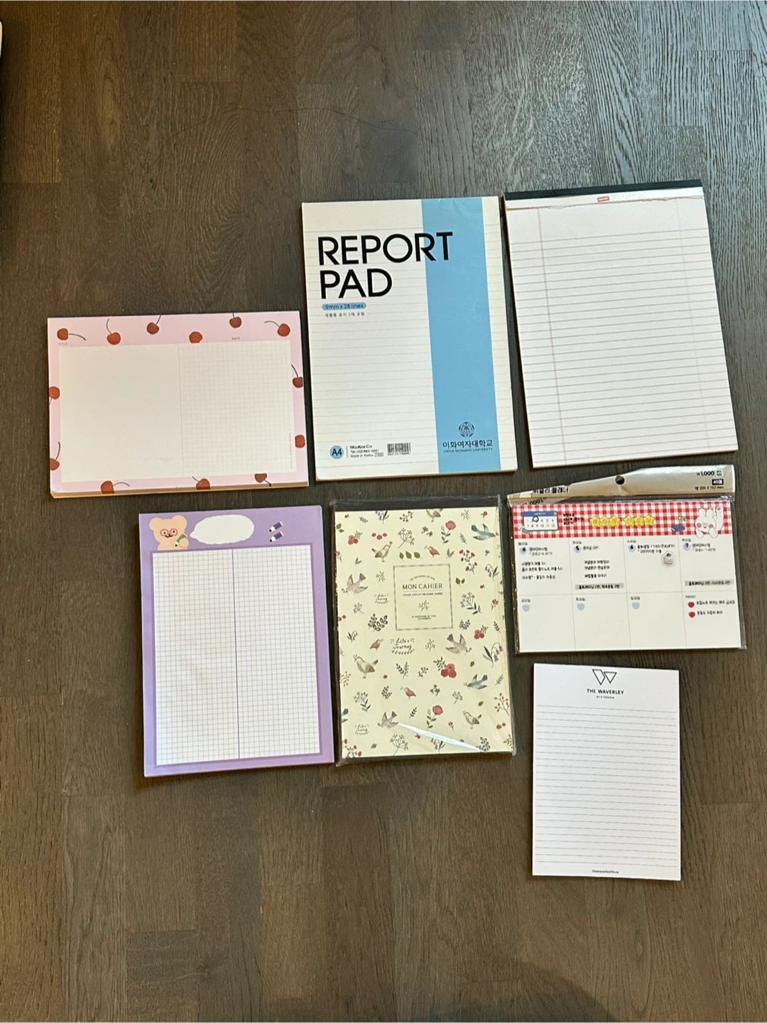 Assorted Note Pads