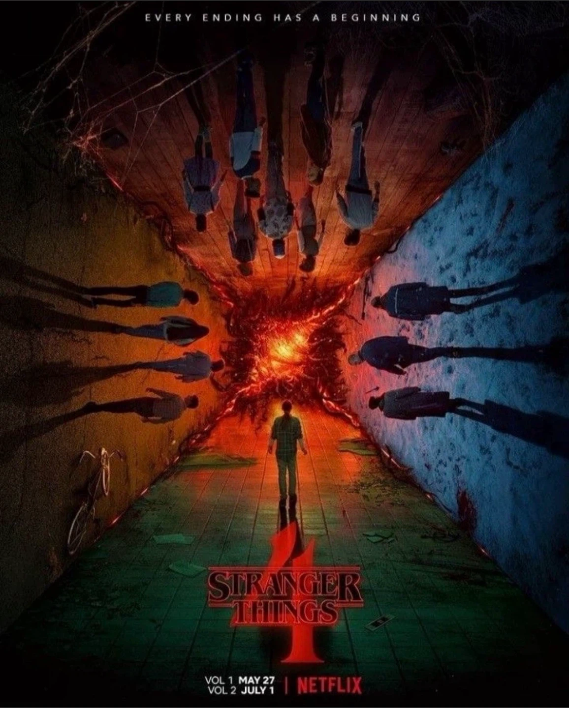 Large Stranger Things poster