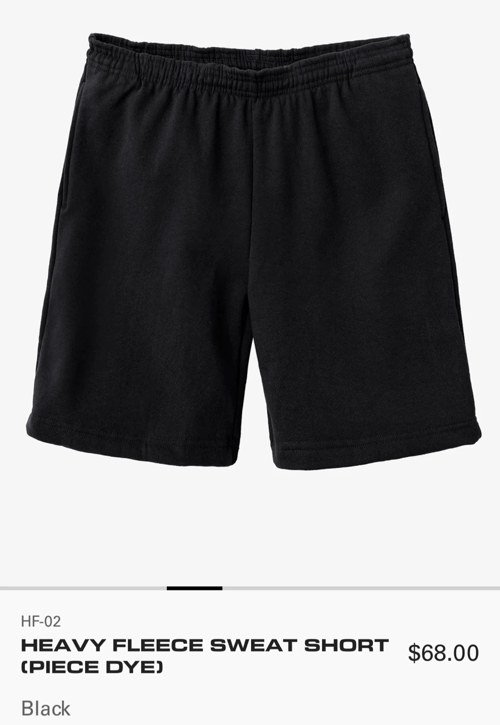 LOS ANGELES APPAREL Sweat Short ⚠️READ FIRST