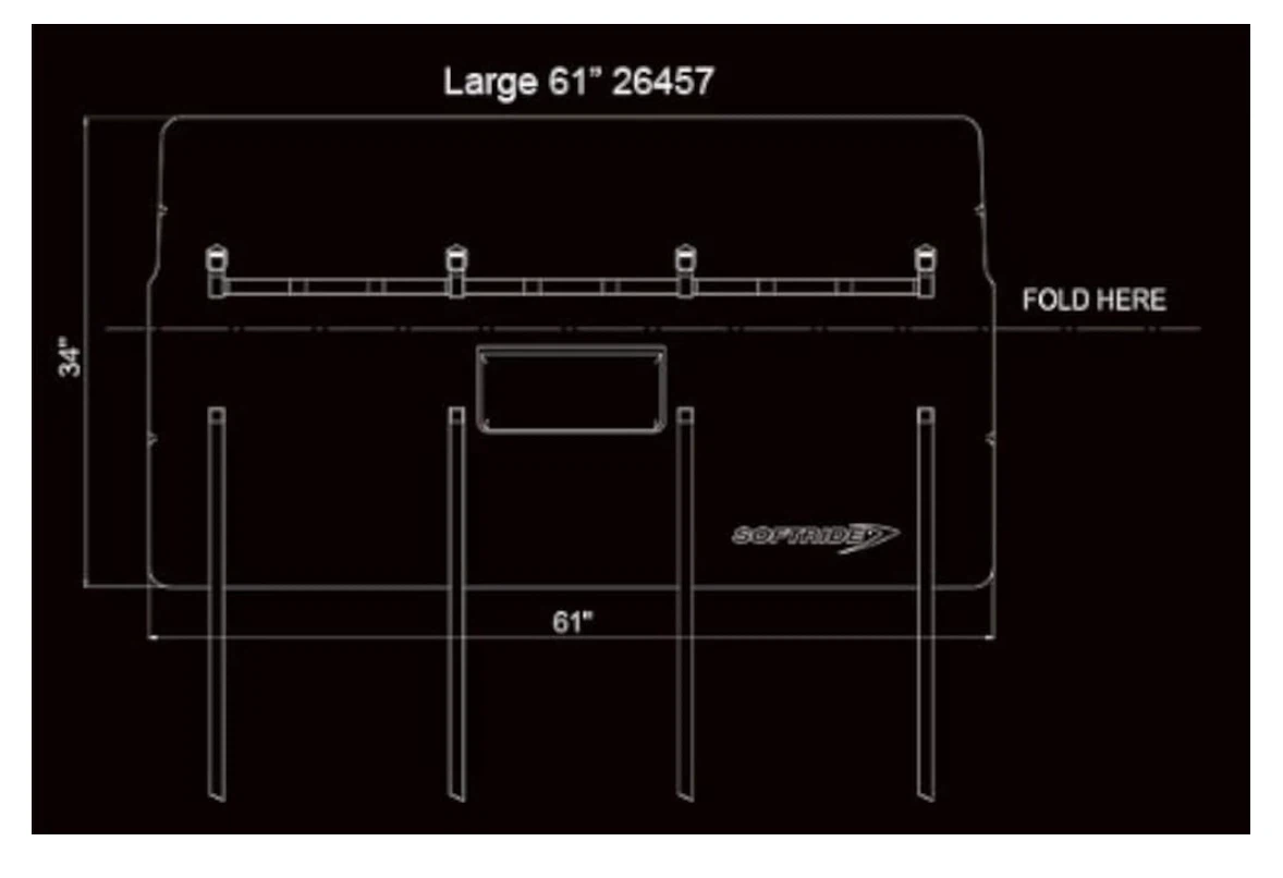 Softride Large Tailgate Pad 61 inch - photo 5